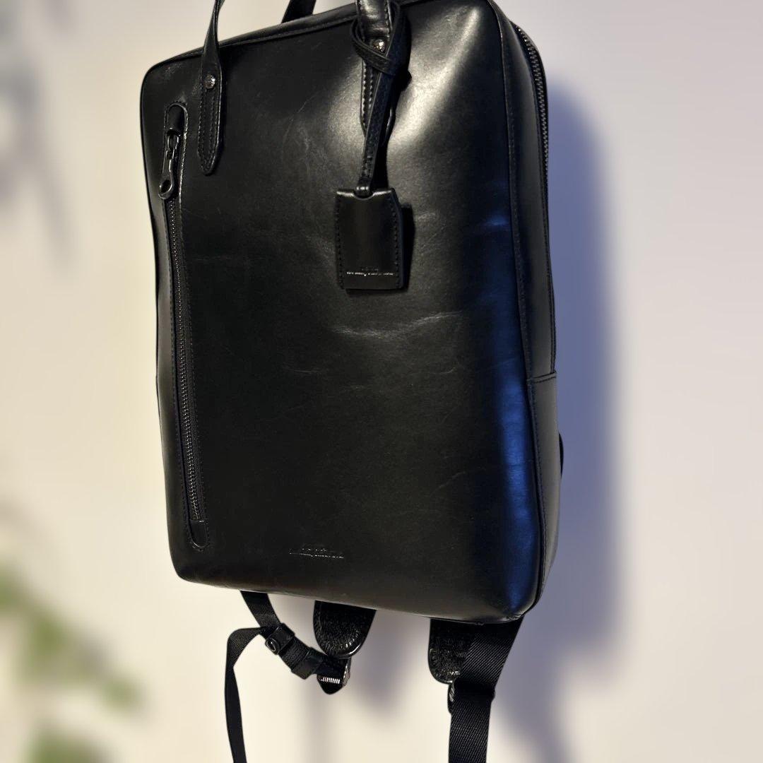美品　JOYA 牛革リュック　バックパック リュック　ビジネスバッグ　ブラック