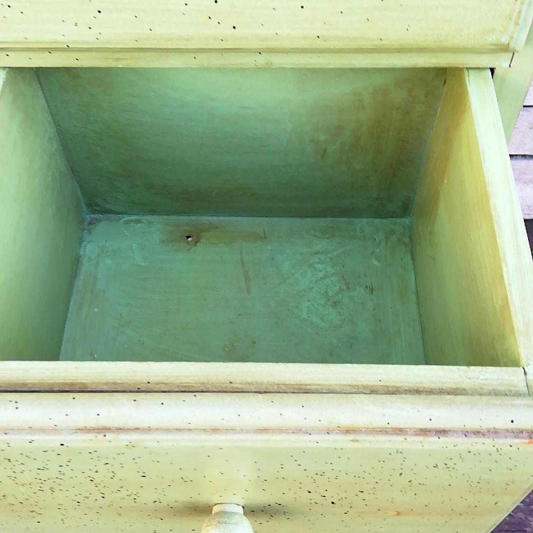 M●希少イタリア製☞Demain☜ヴィンテージ　4段　ミニ　チェスト