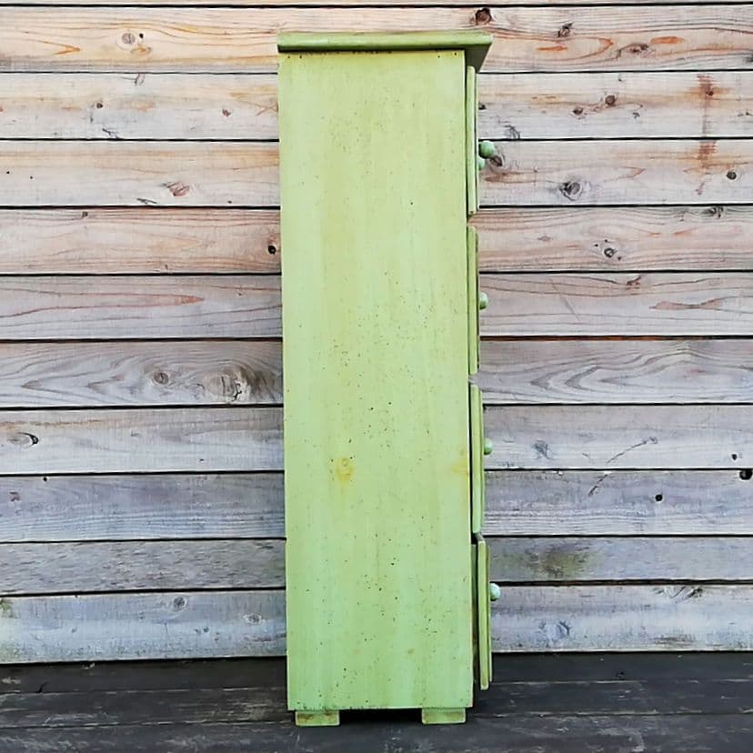 M●希少イタリア製☞Demain☜ヴィンテージ　4段　ミニ　チェスト