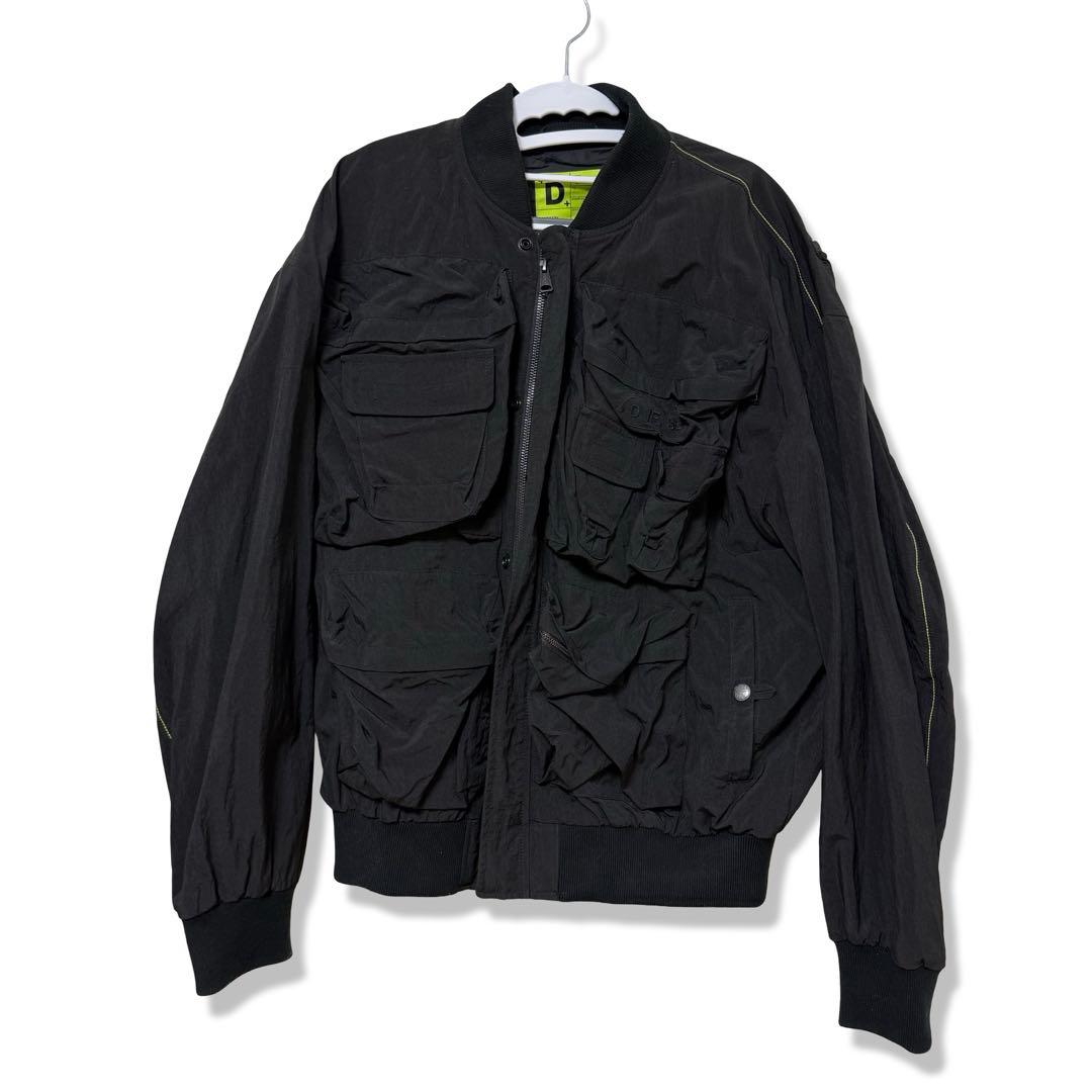【美品】DIESEL J-Stain-Short ボンバージャケット　48サイズ