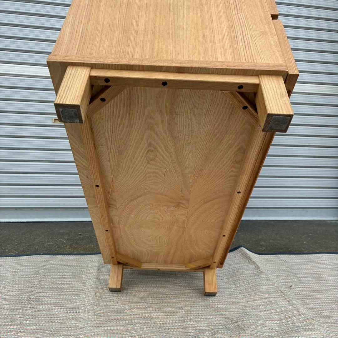 【送料込】無印良品　無印　木製チェスト４段 ナチュラル 家具