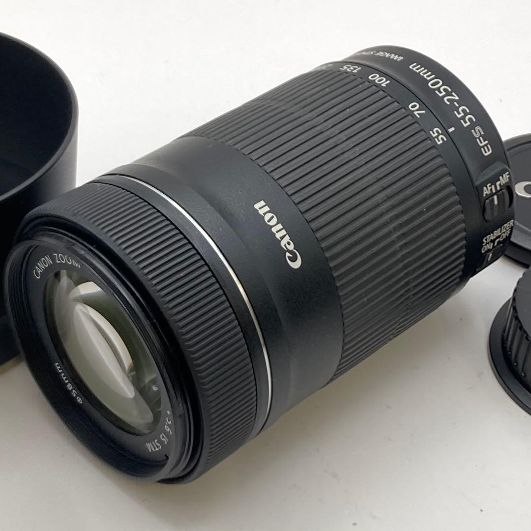 レンズ(ズーム) Canon EF-S 55-250mm f4-5.6 IS STM