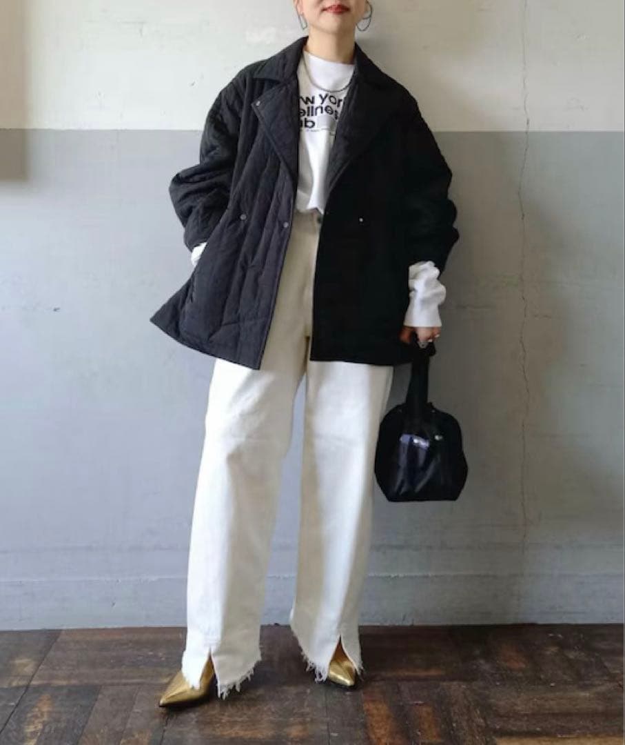 2025 ADAM ET ROPE' キルティングジャケット