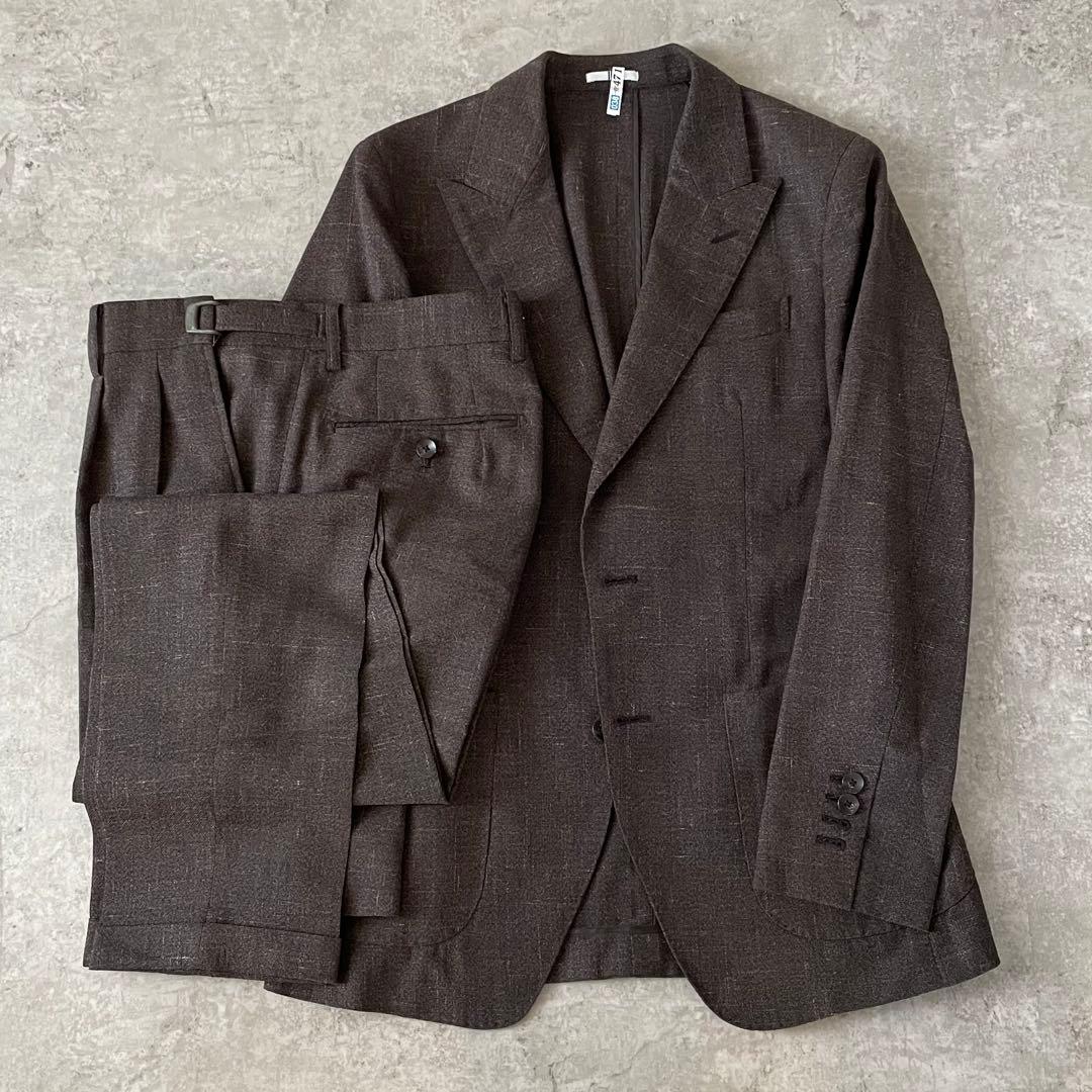 【最終値下げ】SUIT SELECT ブラウン ウールスーツ Y5
