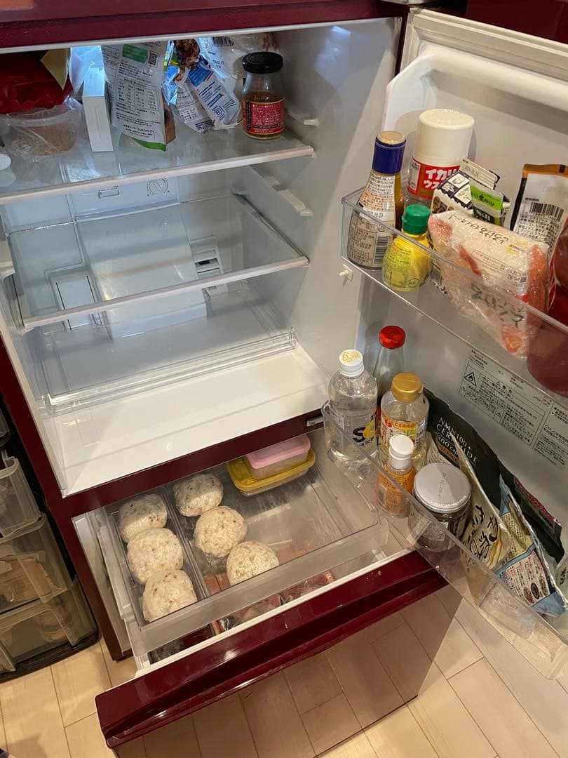 【送料、設置代込み】冷凍冷蔵庫　AQUA AQR-16F