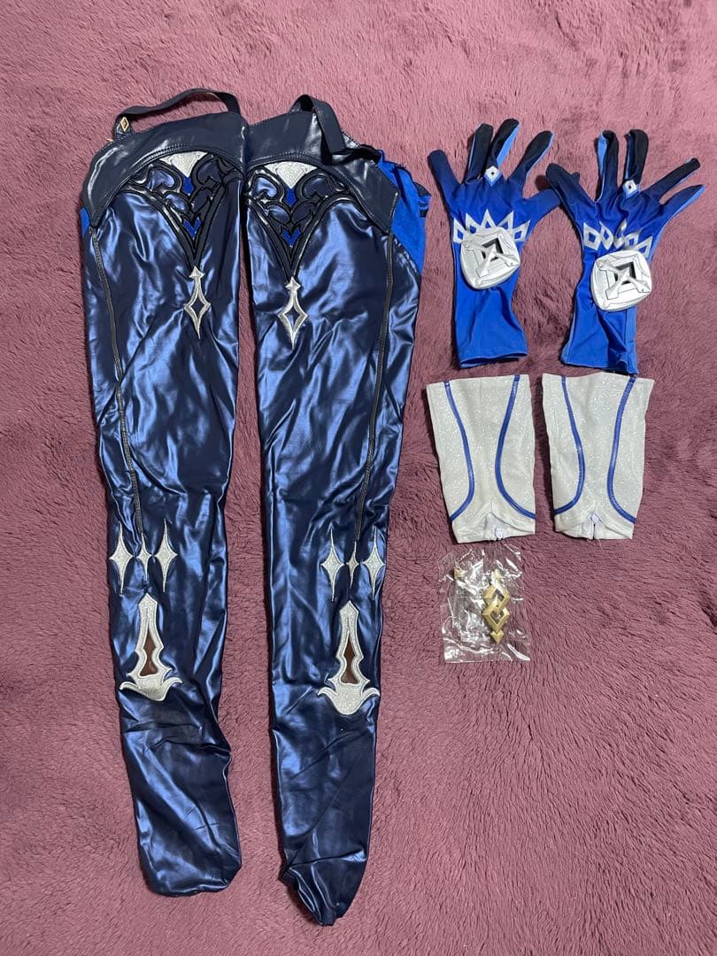 原神　エウルア　コスプレ衣装　ウィッグ　靴　猫屋本舗