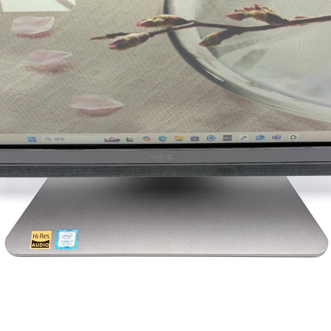 NEC LAVIE DA770/K 第8世代i7＆新品SSD搭載液晶一体型PC