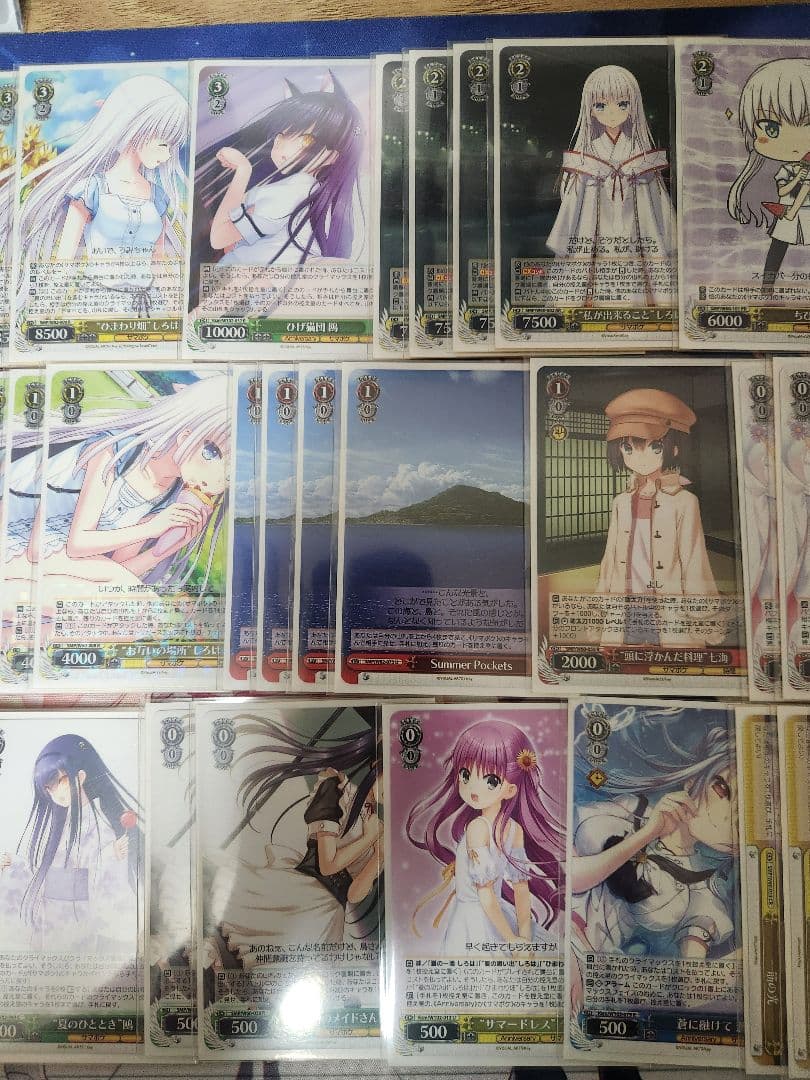 ヴァイスシュヴァルツ『SummerPockets』風扉