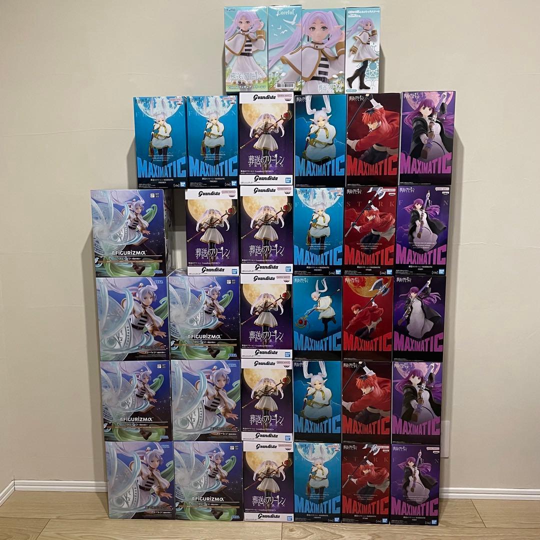 『葬送のフリーレン』プライズフィギュア34点まとめ売りセット