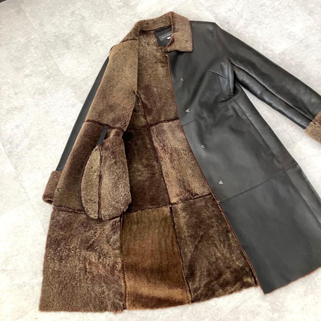 ◆Banana Republic リアルムートン シープスキン ファーコート