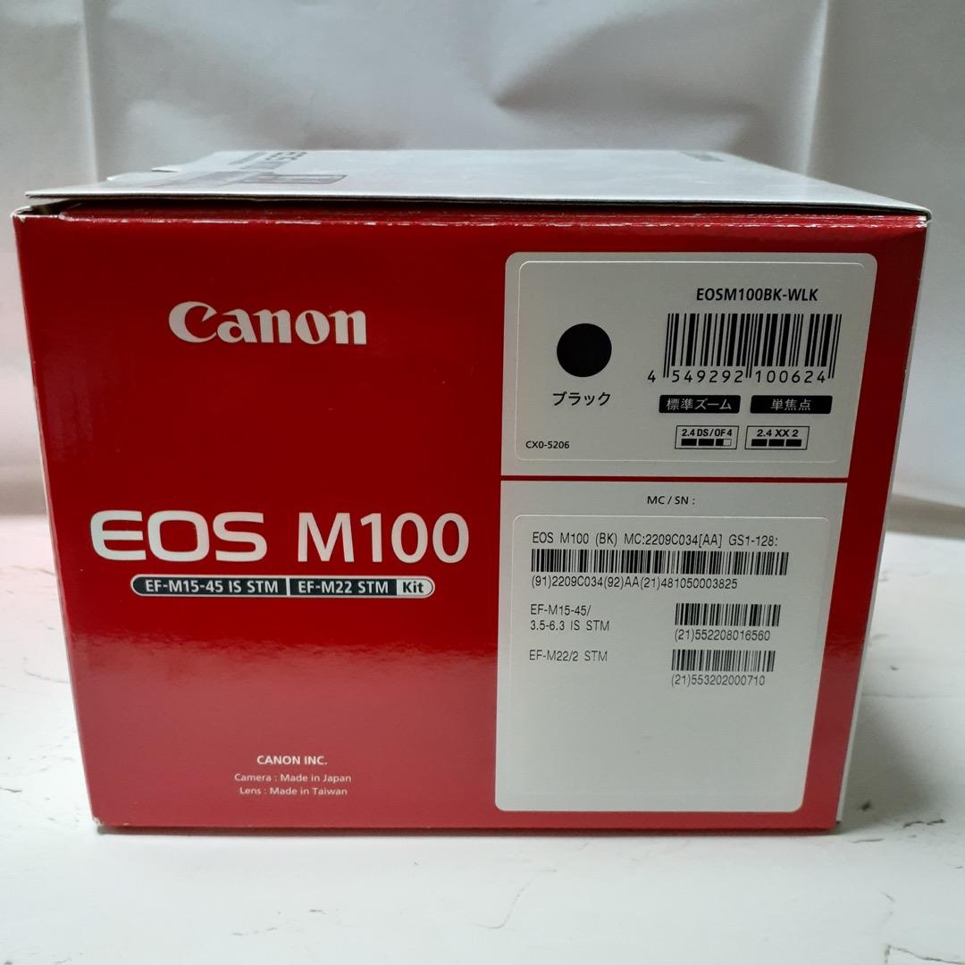 Canon EOS M100 ダブルレンズキット