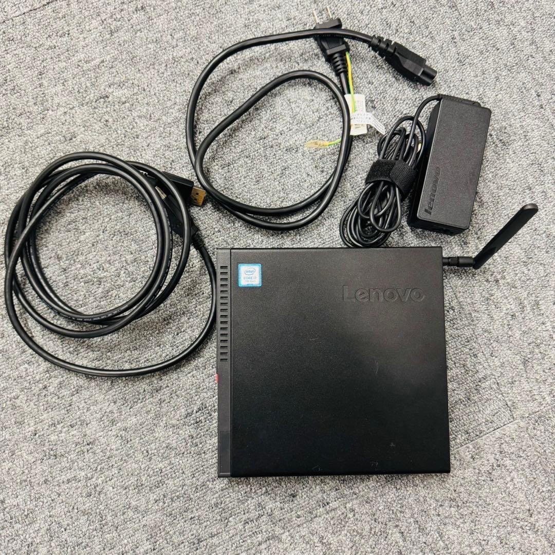 ミニPC Lenovo ThinkCentre i7 7700T 16GB 512GB