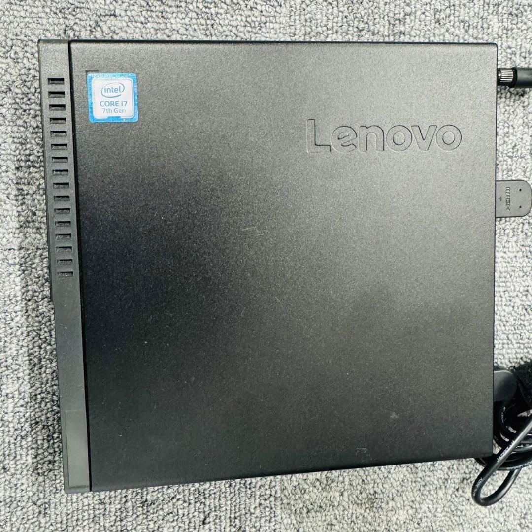 ミニPC Lenovo ThinkCentre i7 7700T 16GB 512GB
