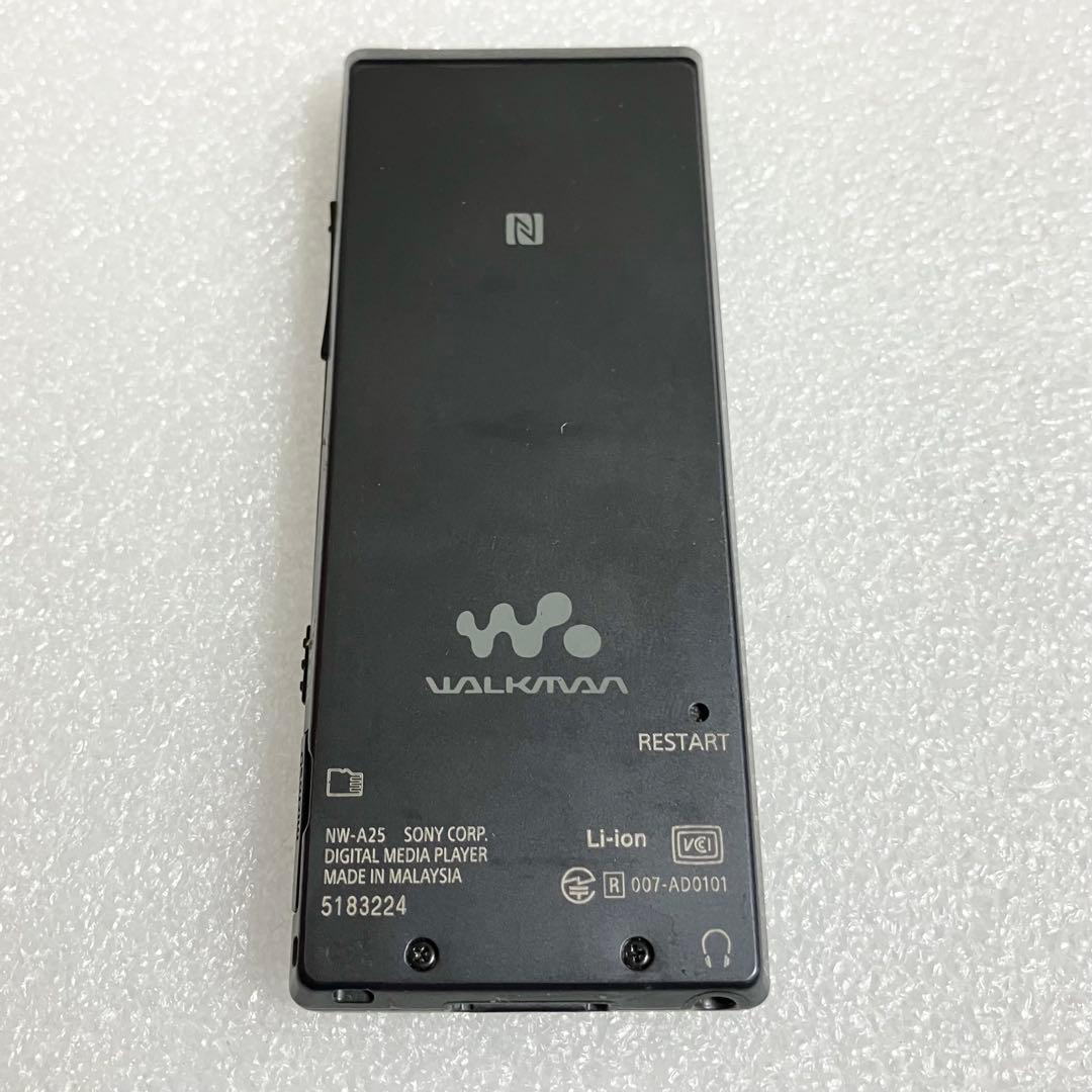 【バッテリー良好】　ソニー　ウォークマン　NW-A25 16GB チャコール