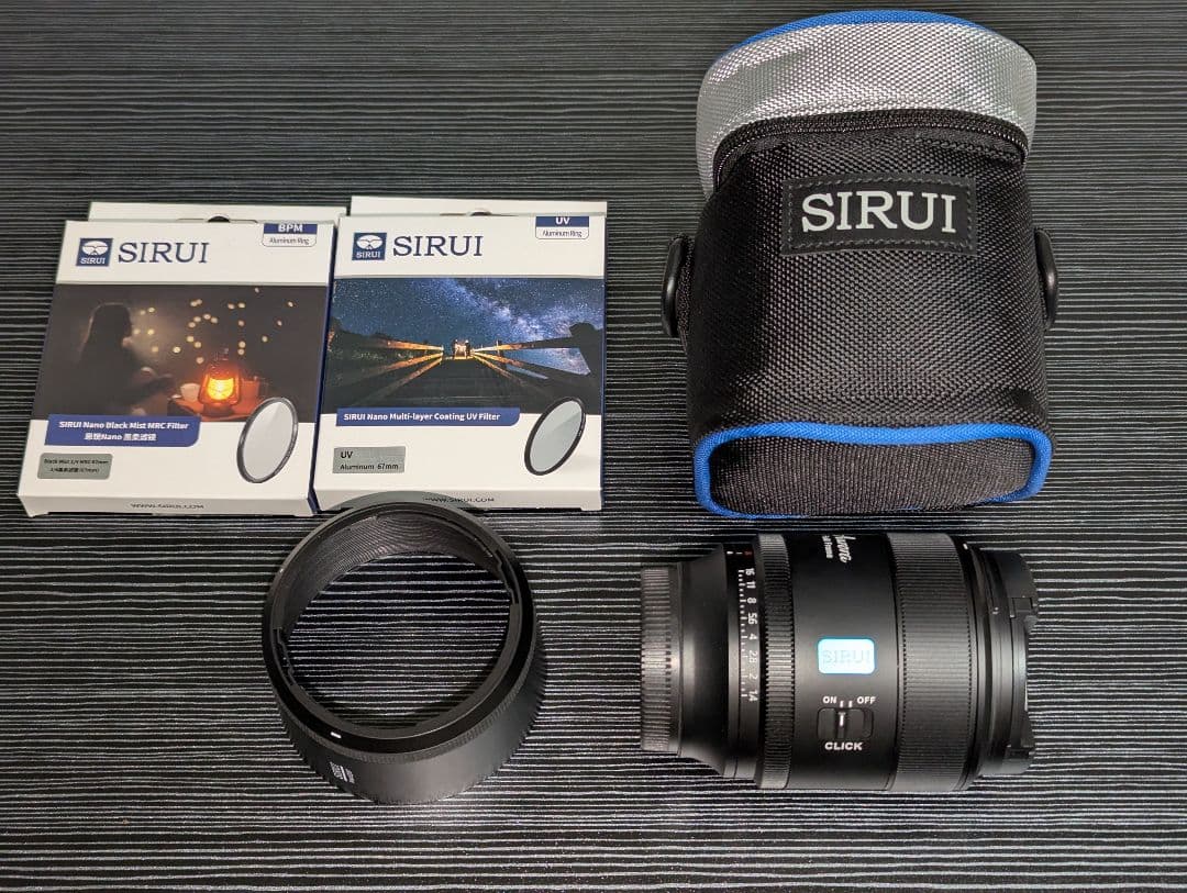 SIRUI AURORA 85mm F1.4 SONY Eマウント おまけ付き
