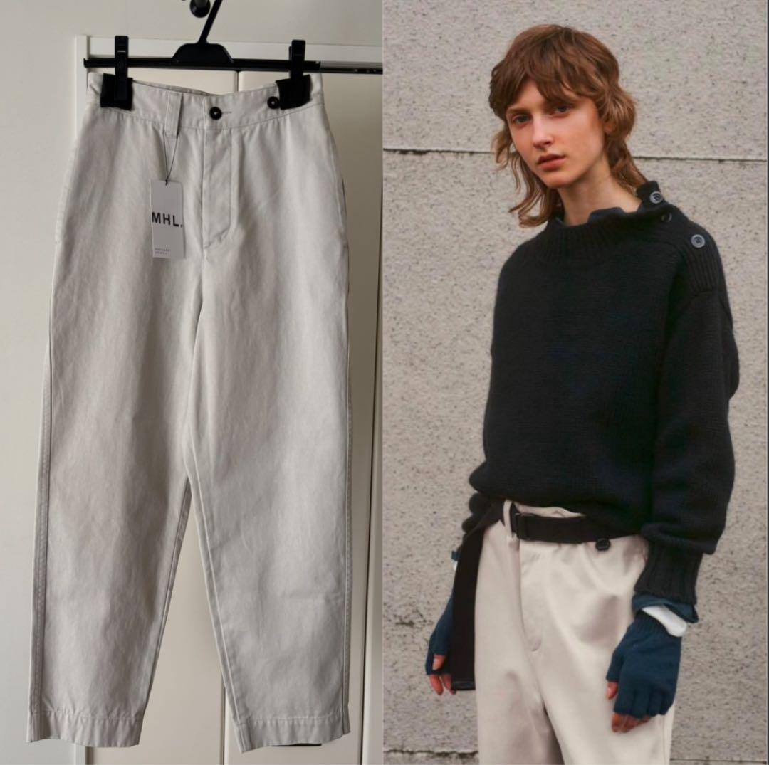 2023AW MHL. コットンパンツ　マーガレットハウエル