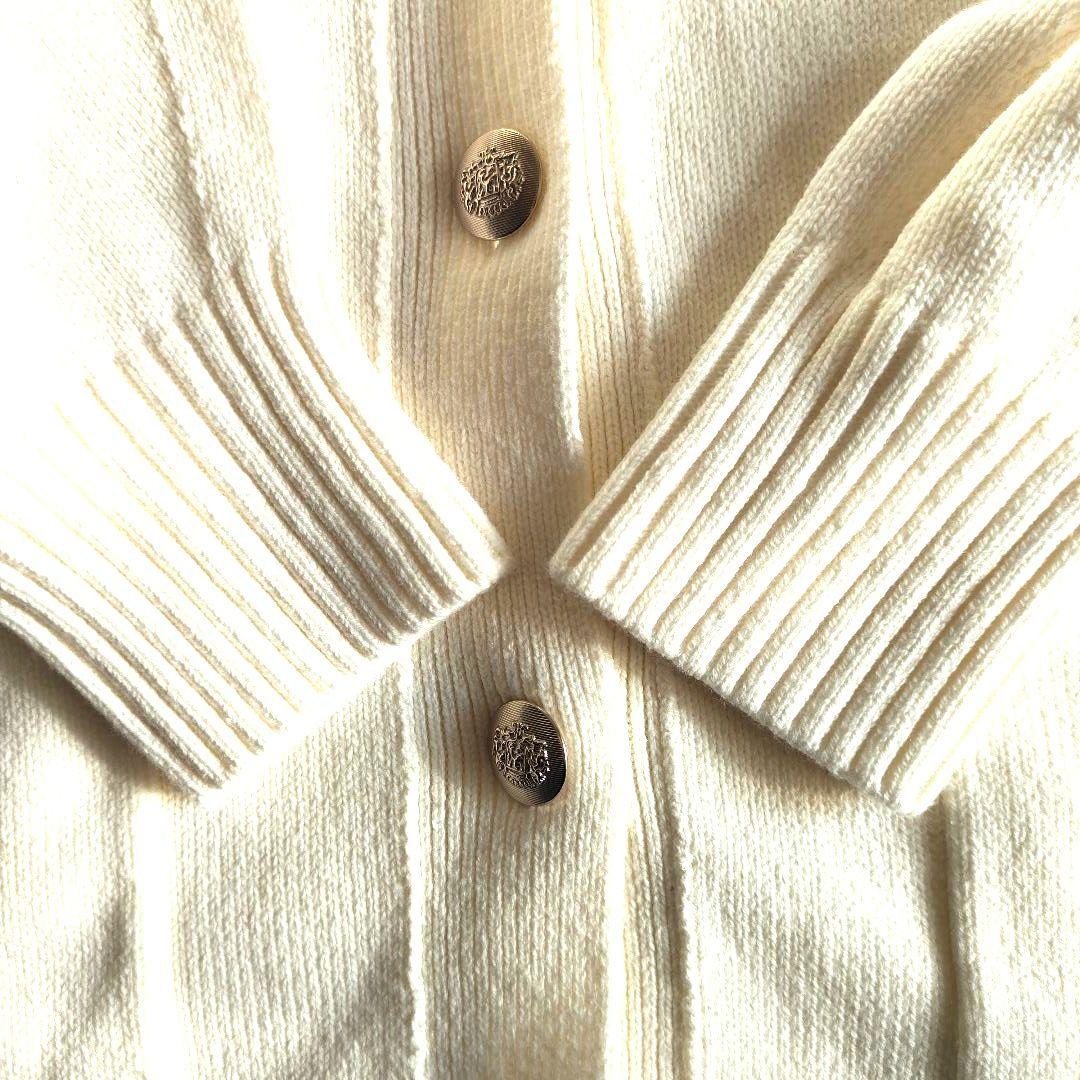 タグ付き新品未使用 23区 SLOW　アイボリー ニット コットン