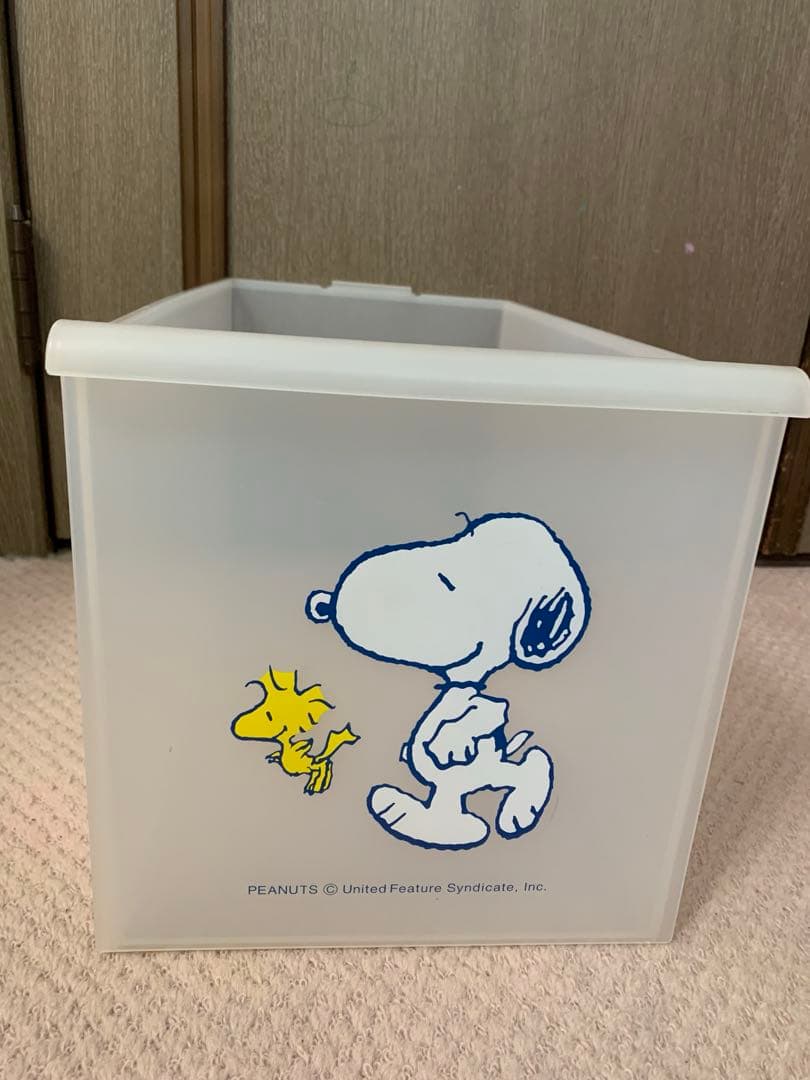 スヌーピー スリム収納ケース