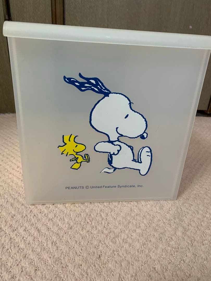 スヌーピー スリム収納ケース
