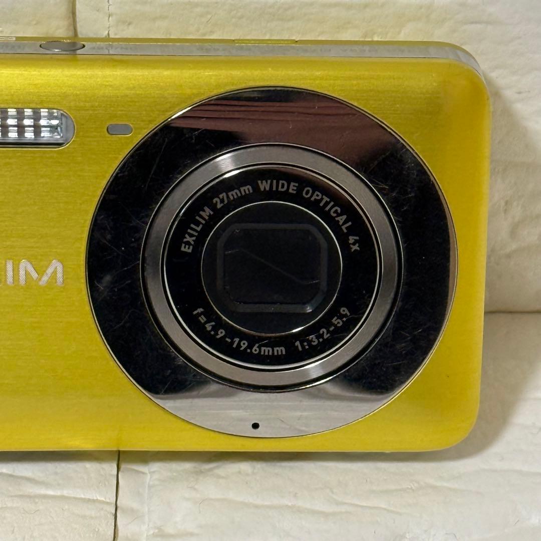 CASIO EXILIM EX-Z800 デジカメ イエロー 動作確認済 SD付