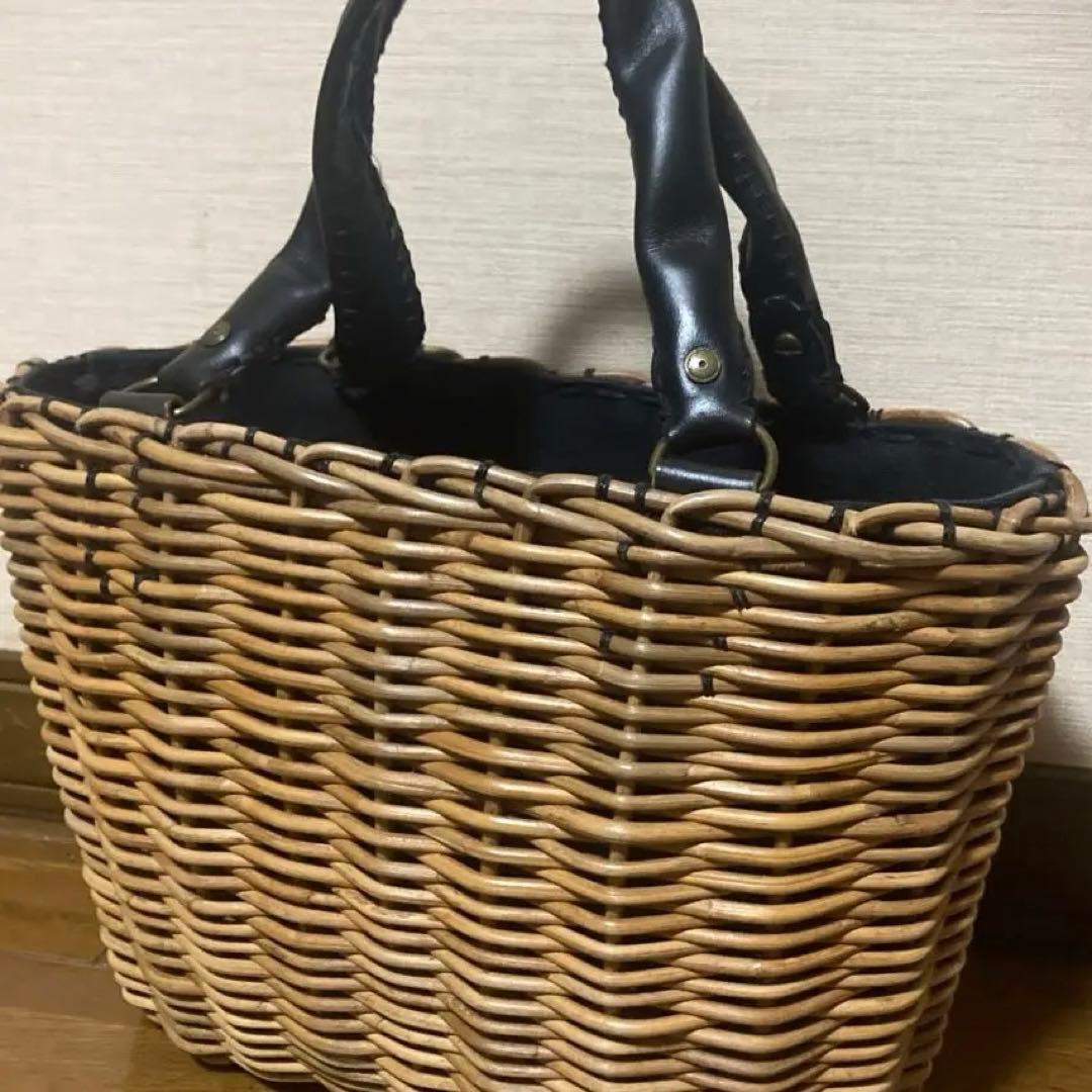 エバゴス ブライドルレザー　紅藤　ミニトート　ブラック　黒　ebagos