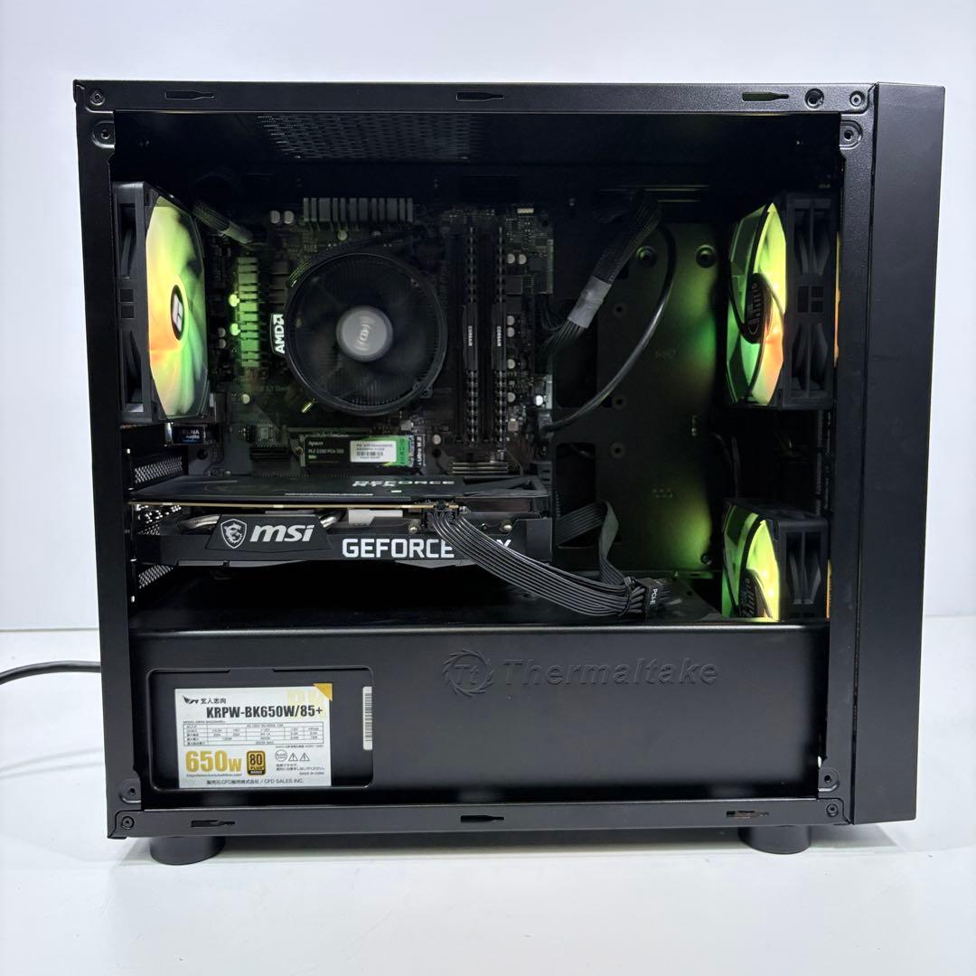 自作ゲーミングPC Ryzen5 3600 RTX3060 AI画像生成にも！