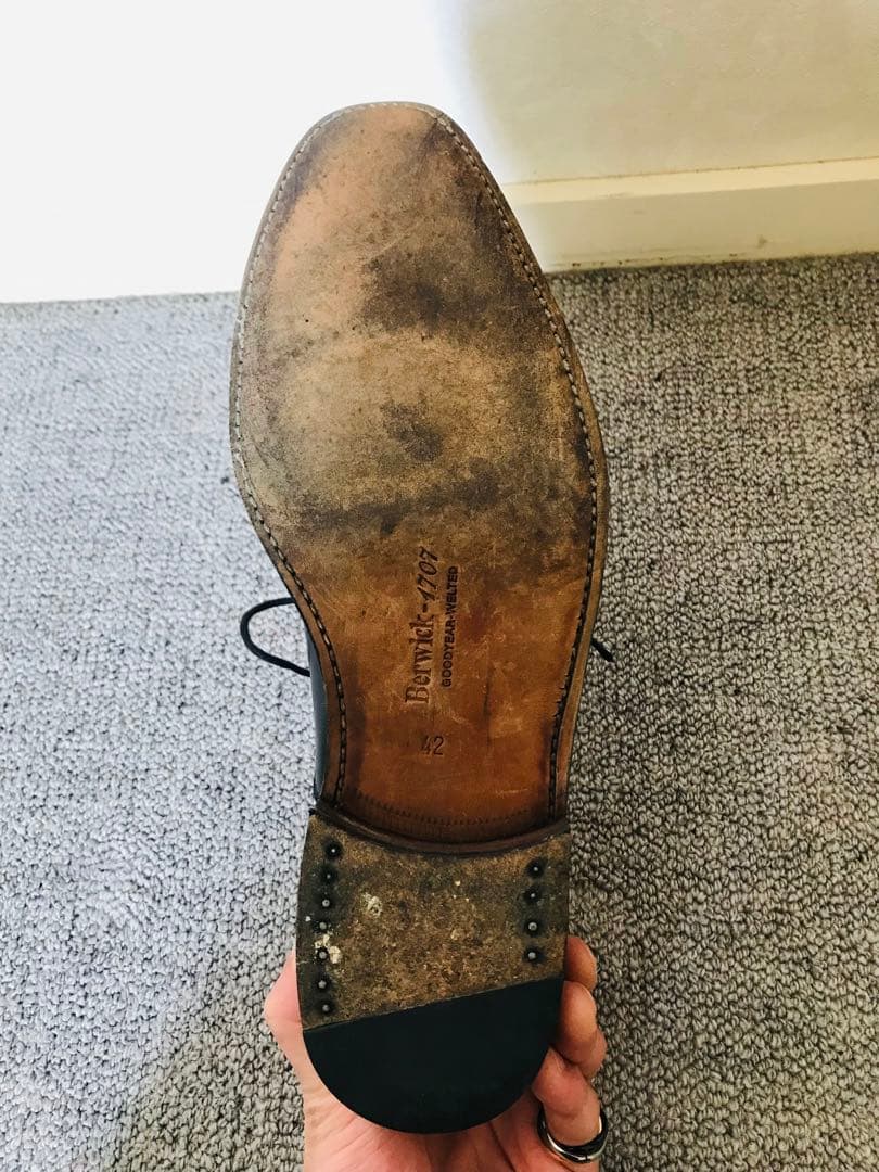 berwick 2875 キャップトゥ　42サイズ