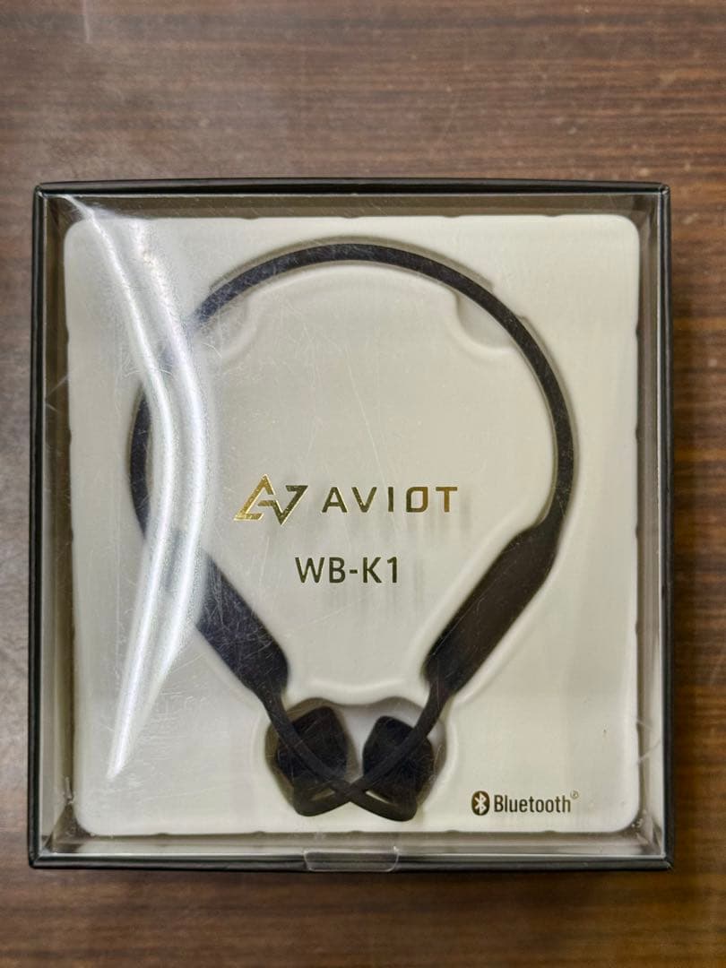 【送料無料・未使用】AVIOT WB-K1 Bluetooth 骨伝導イヤホン