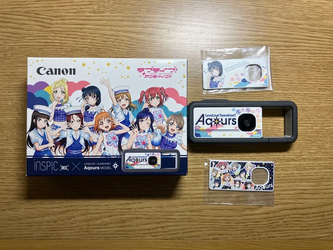 ラブライブ サンシャイン キャノン デジカメ　iNSPiC REC