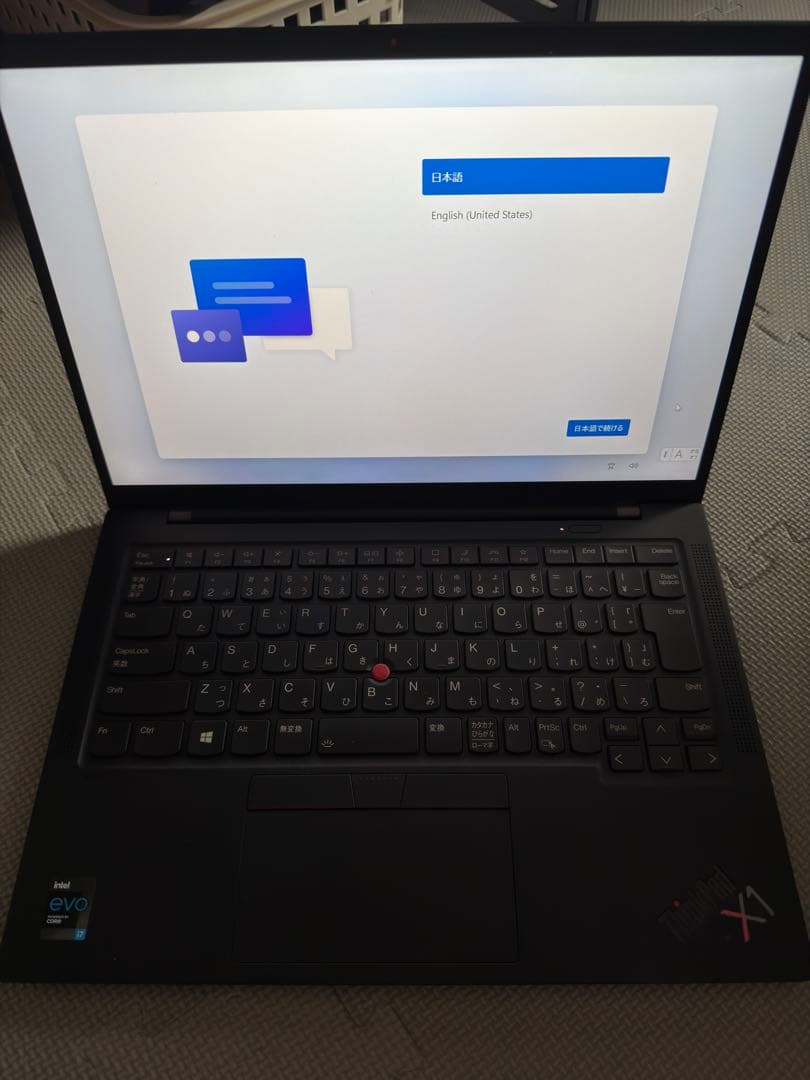 Windowsノート本体 Lenovo ThinkPad X1 Carbon Gen 9 i7