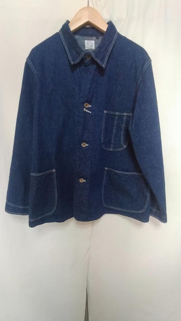 orslowオアスロウ40年代復刻デニムカバーオール美品正規品日本製サイズ1