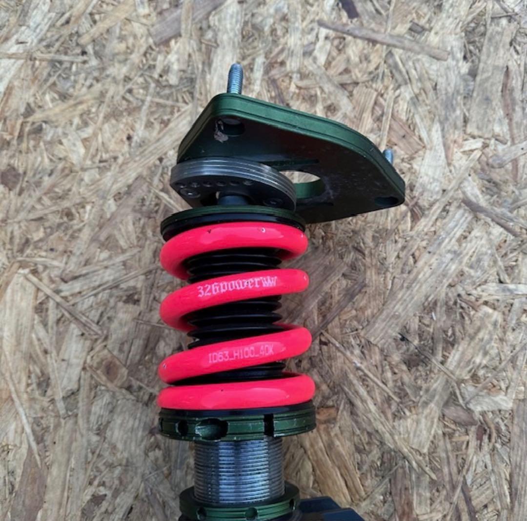 ZN6フロントのみ326power 車高調 ID63 20k チャクリキダンパー