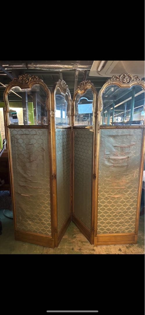 アンティーク　パーテーション　フランス　パリ　パーティション