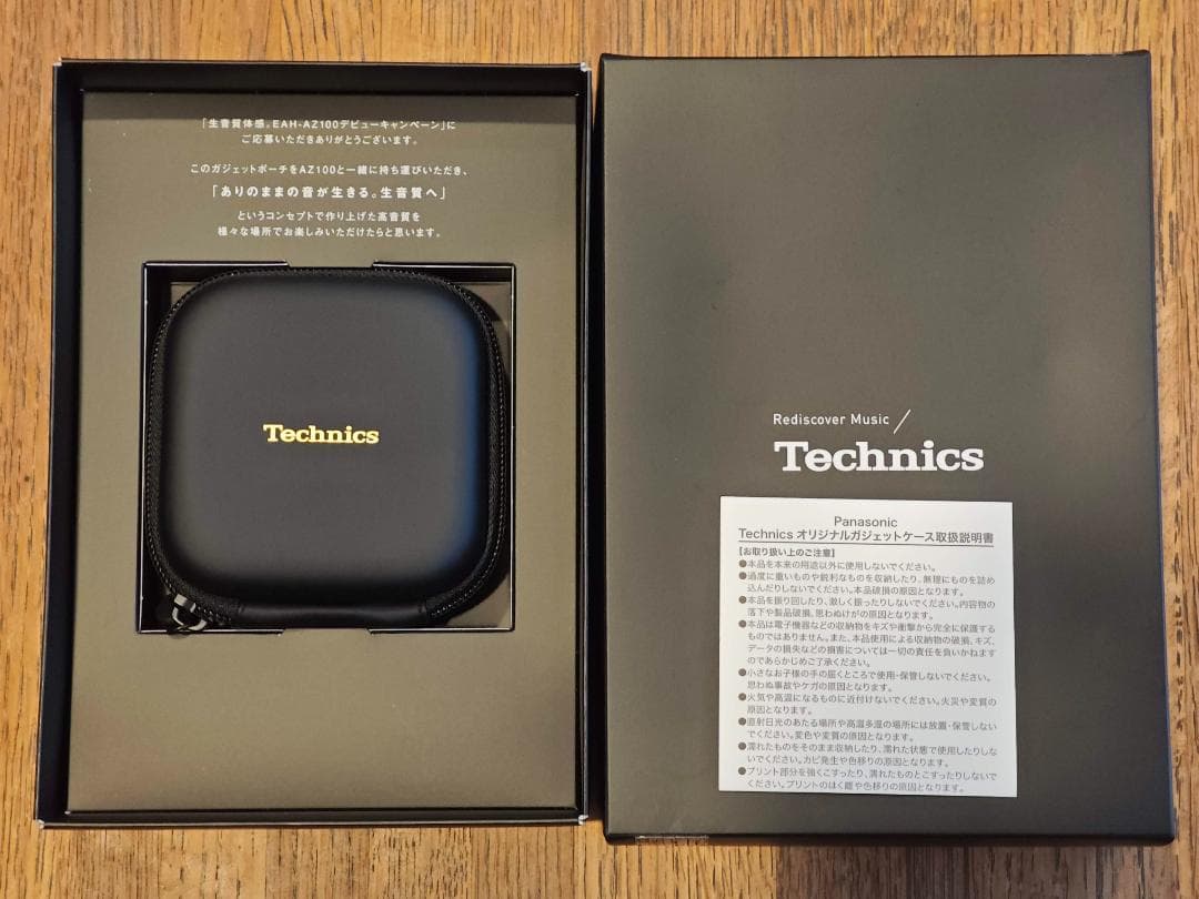 Technics EAH-AZ100 シルバー ※オリジナルガジェットケース付き
