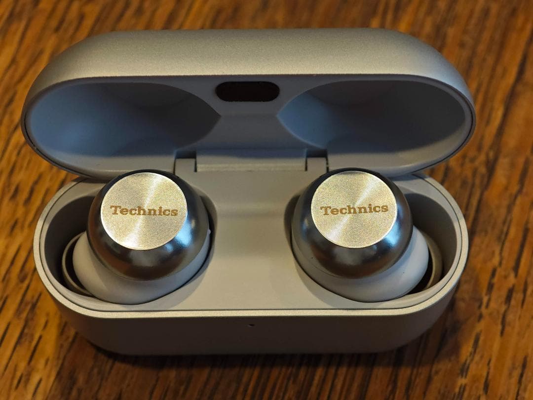 Technics EAH-AZ100 シルバー ※オリジナルガジェットケース付き