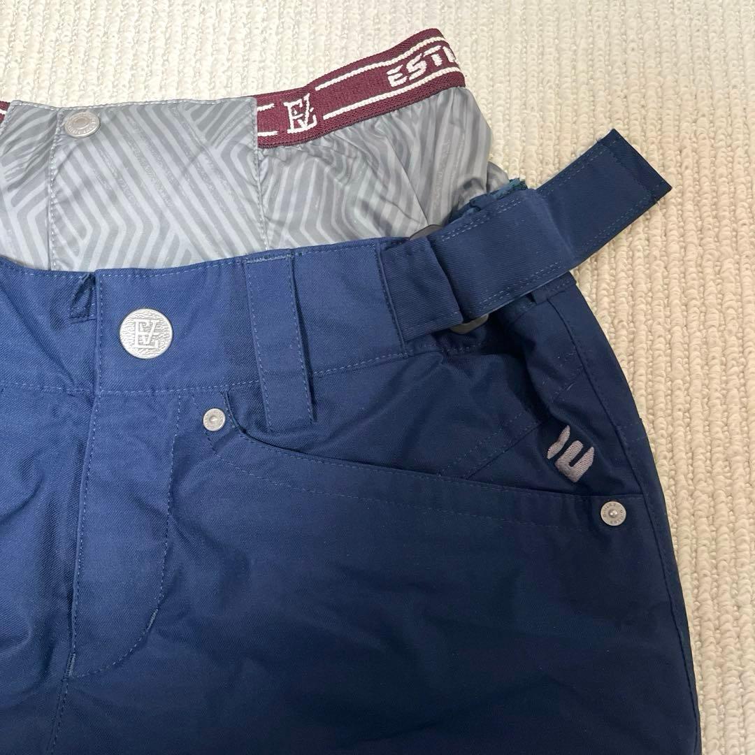 【美品】ESTIVO エステイボ スノーボード スキー ウェア 上下 Mサイズ