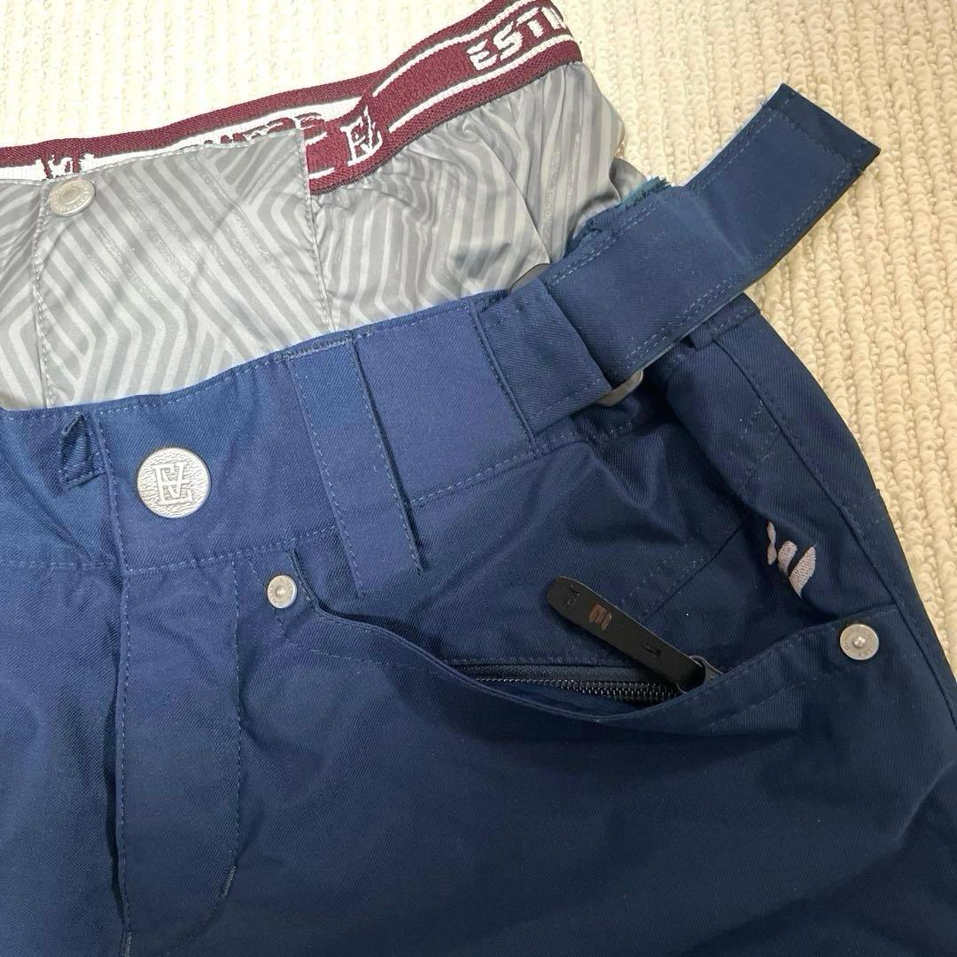 【美品】ESTIVO エステイボ スノーボード スキー ウェア 上下 Mサイズ