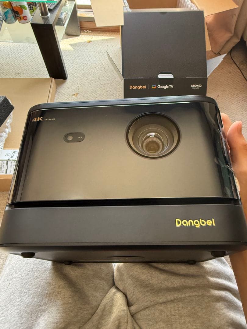 Dangbei 4Kプロジェクター Google TV内蔵