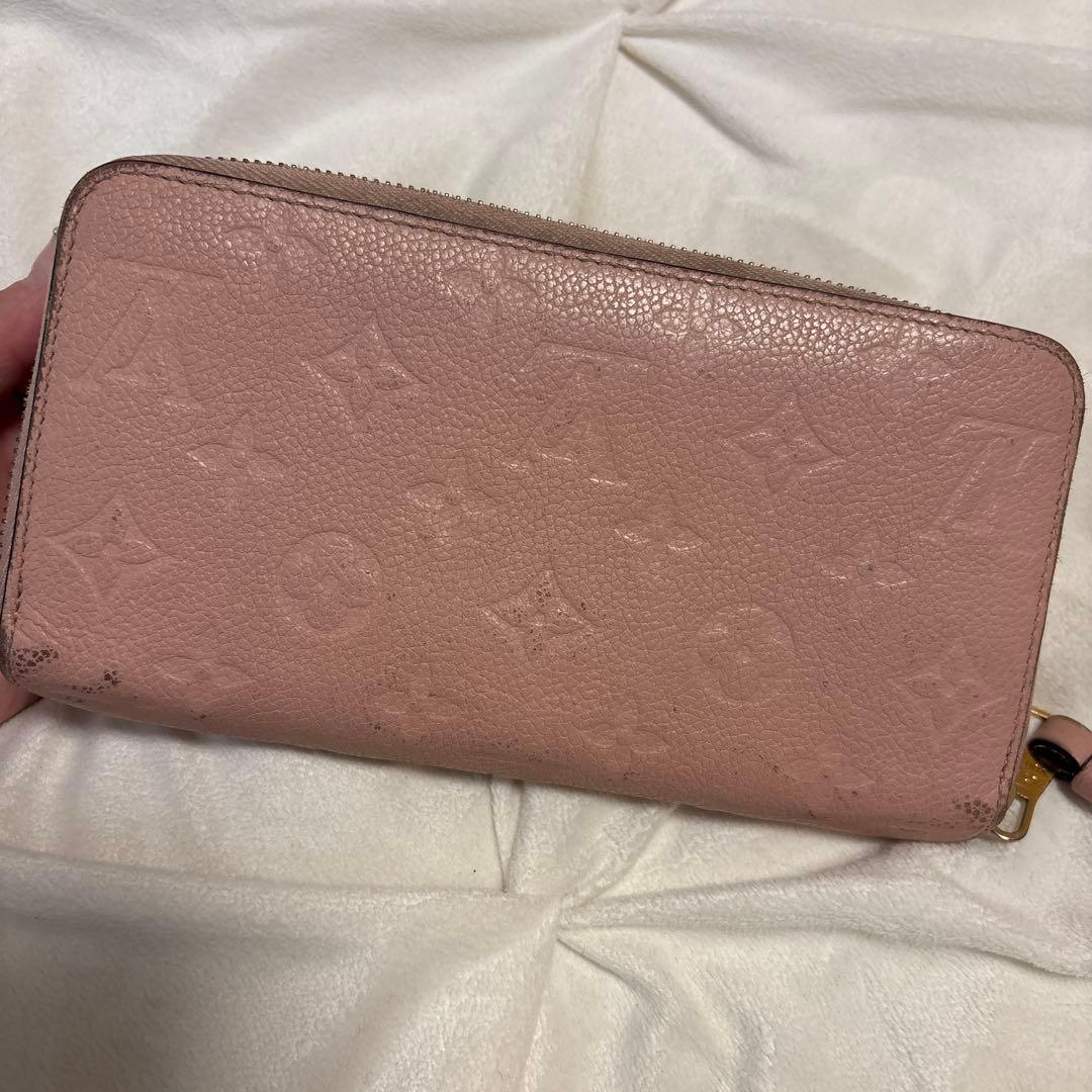 Louis Vuitton ピンク モノグラム長財布