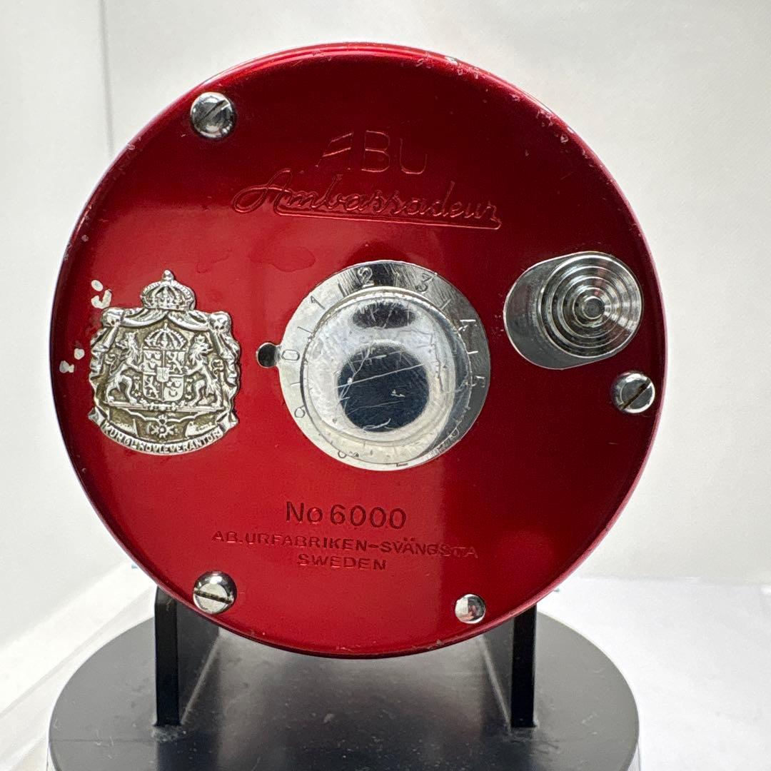 ABU Ambassadeur 6000 ベイトリール 赤