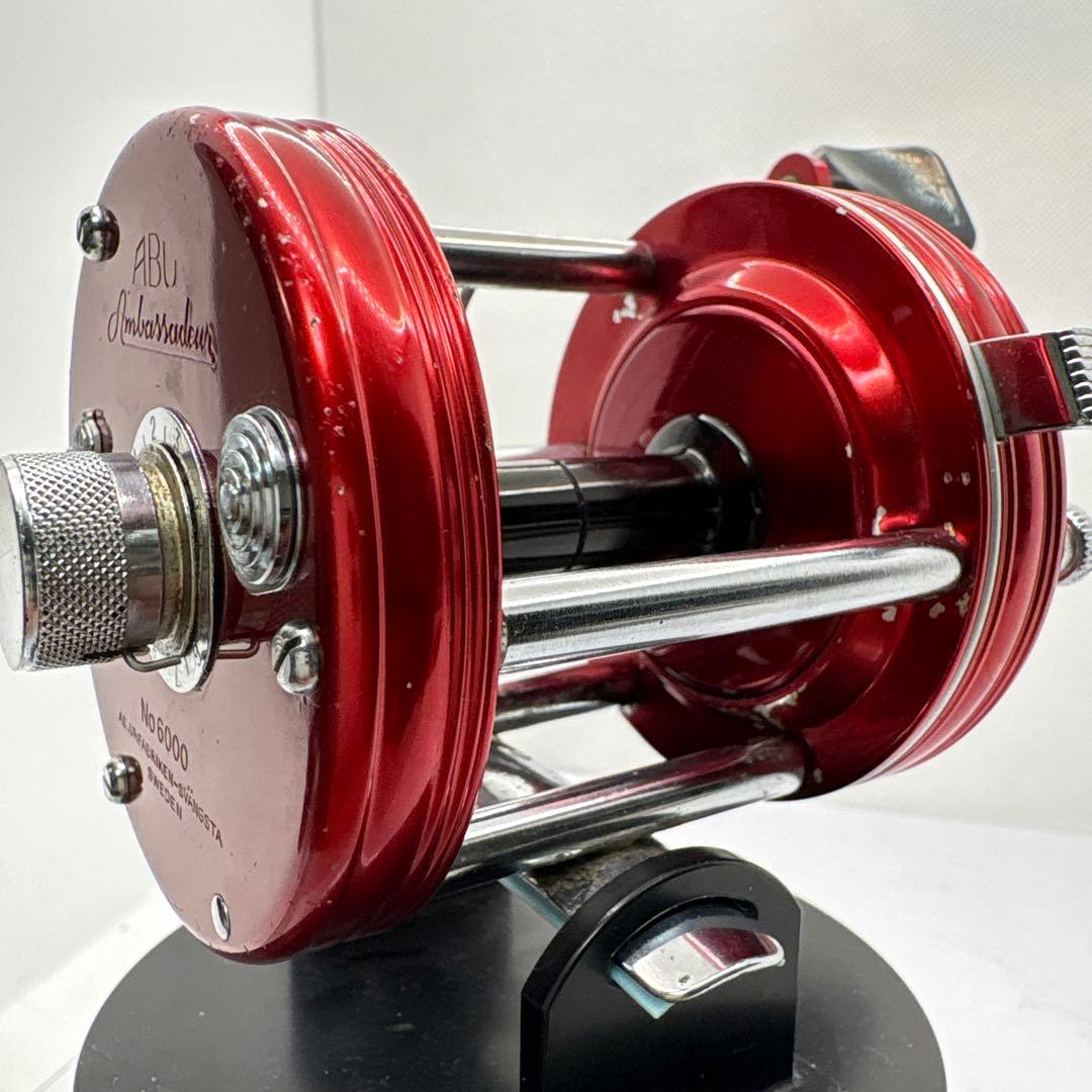 ABU Ambassadeur 6000 ベイトリール 赤