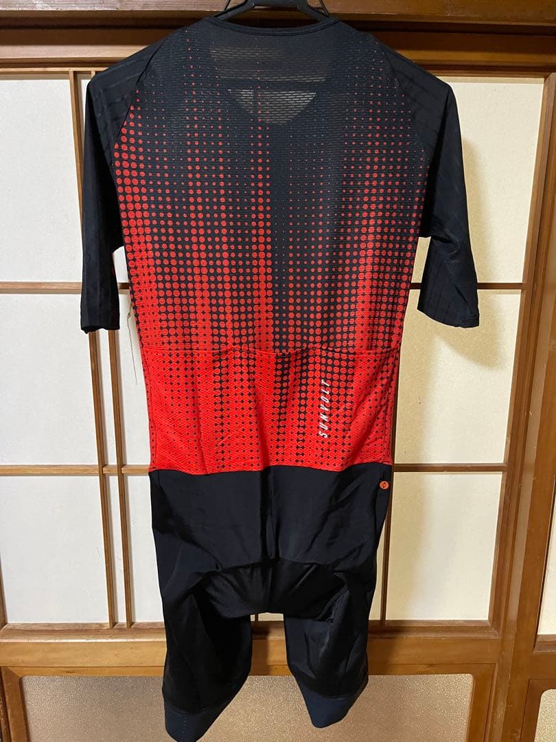 サンボルト　ワンピース　PROエアー半袖　XL SUNVOLT サイクルジャージ