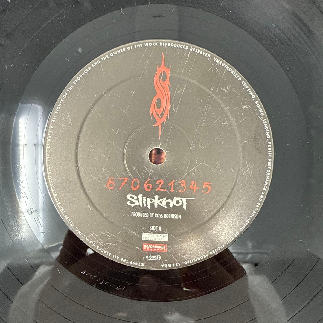 激レア Slipknot / 1999年オリジナル レコード LP