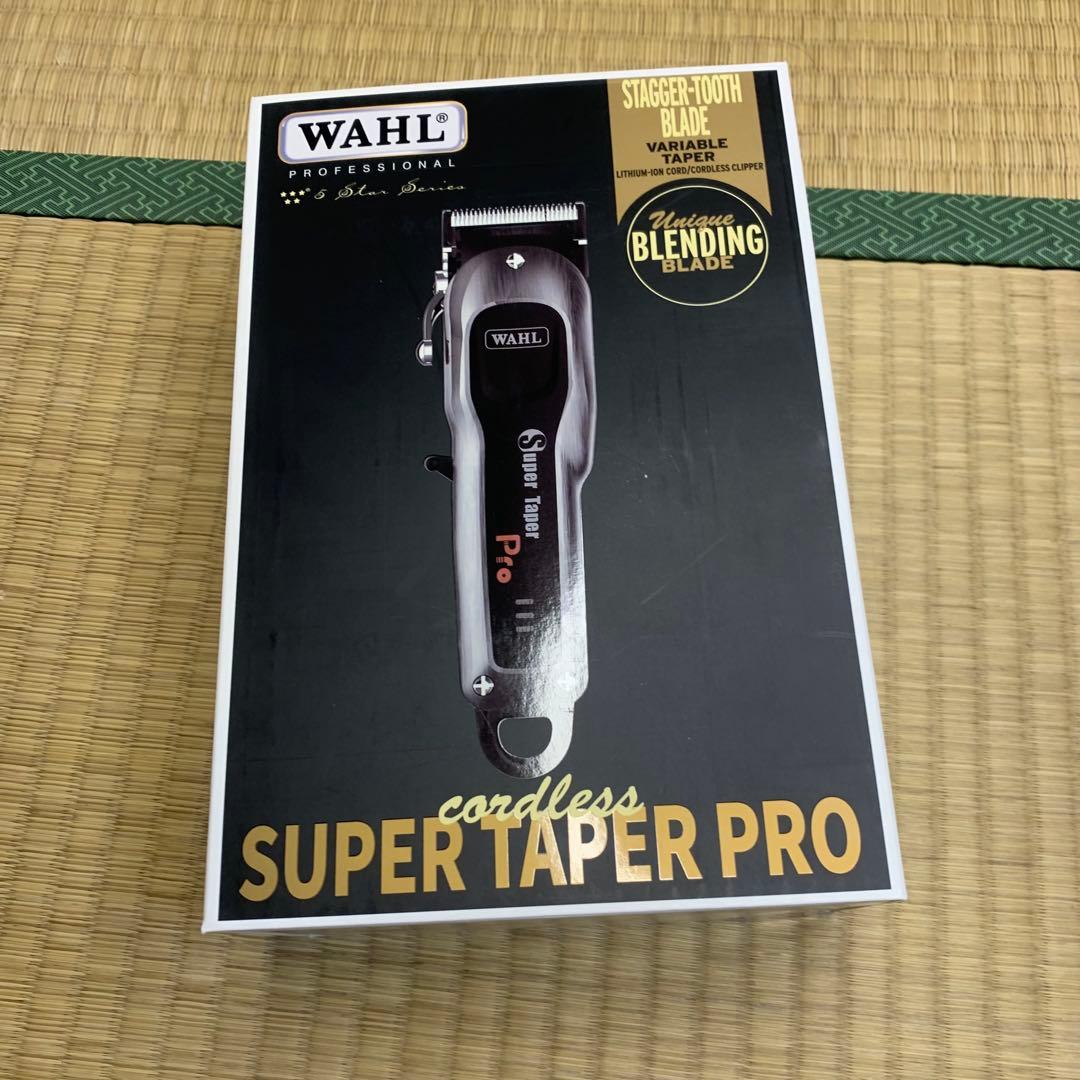 未使用品WAHL cordless Super Taper Pro バリカン