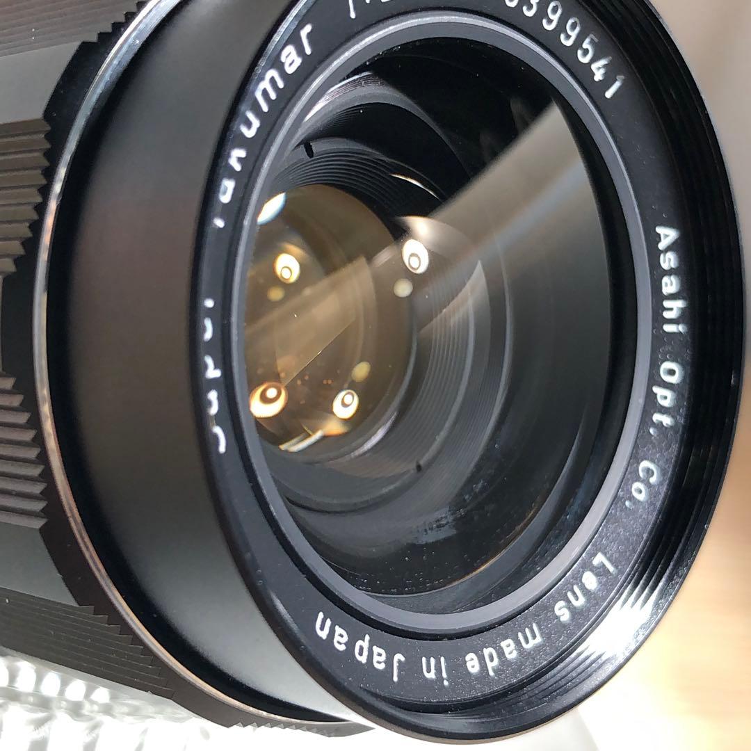 純正キャップ付 SUPER TAKUMAR 35mm f2 m42マウント