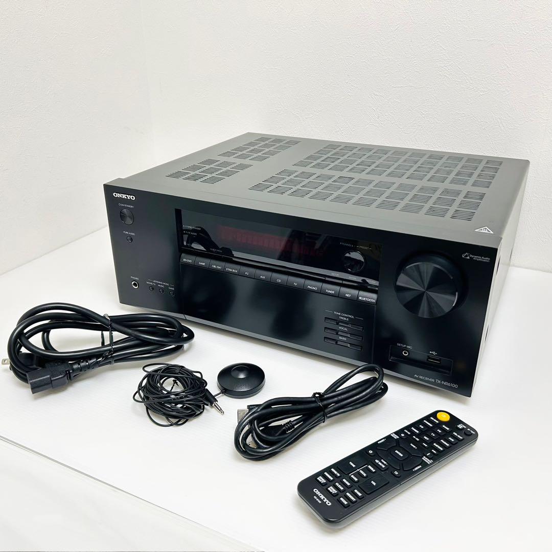 使用少 美品 ONKYO AVレシーバー TX-NR6100 ブラック アンプ