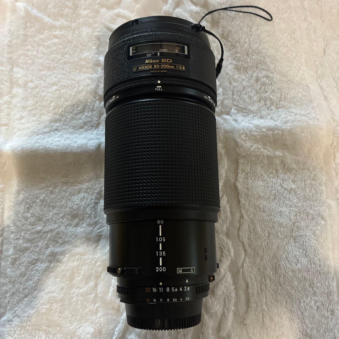 Nikon AF Zoom Nikkor ED 80-200mm F2.8レンズ