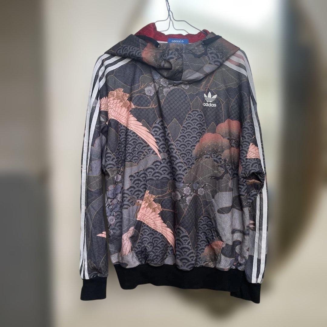 廃盤　アディダス リタオラ　パーカー　和柄　着物柄