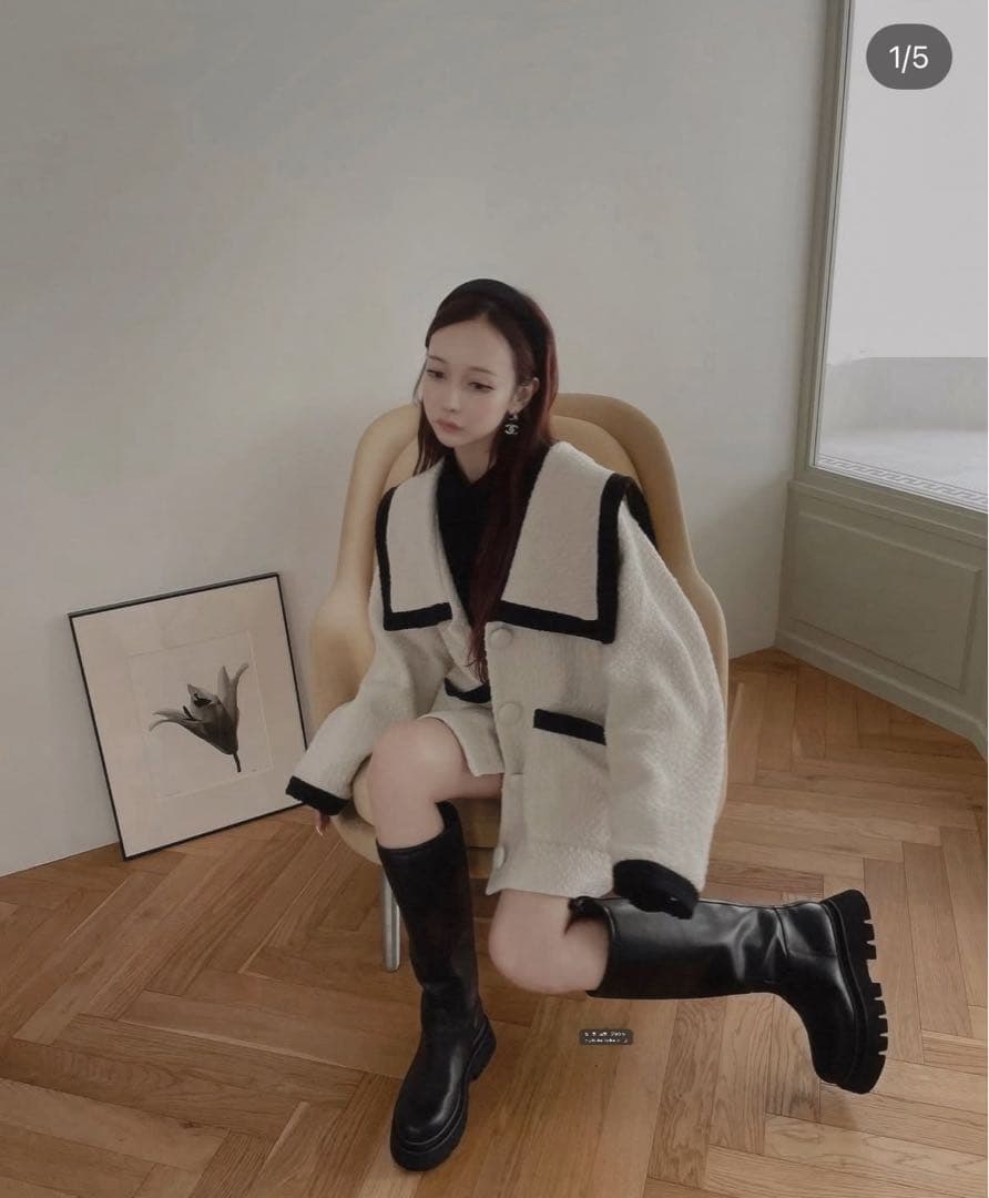 fictiontokyo セーラーカラージャケット