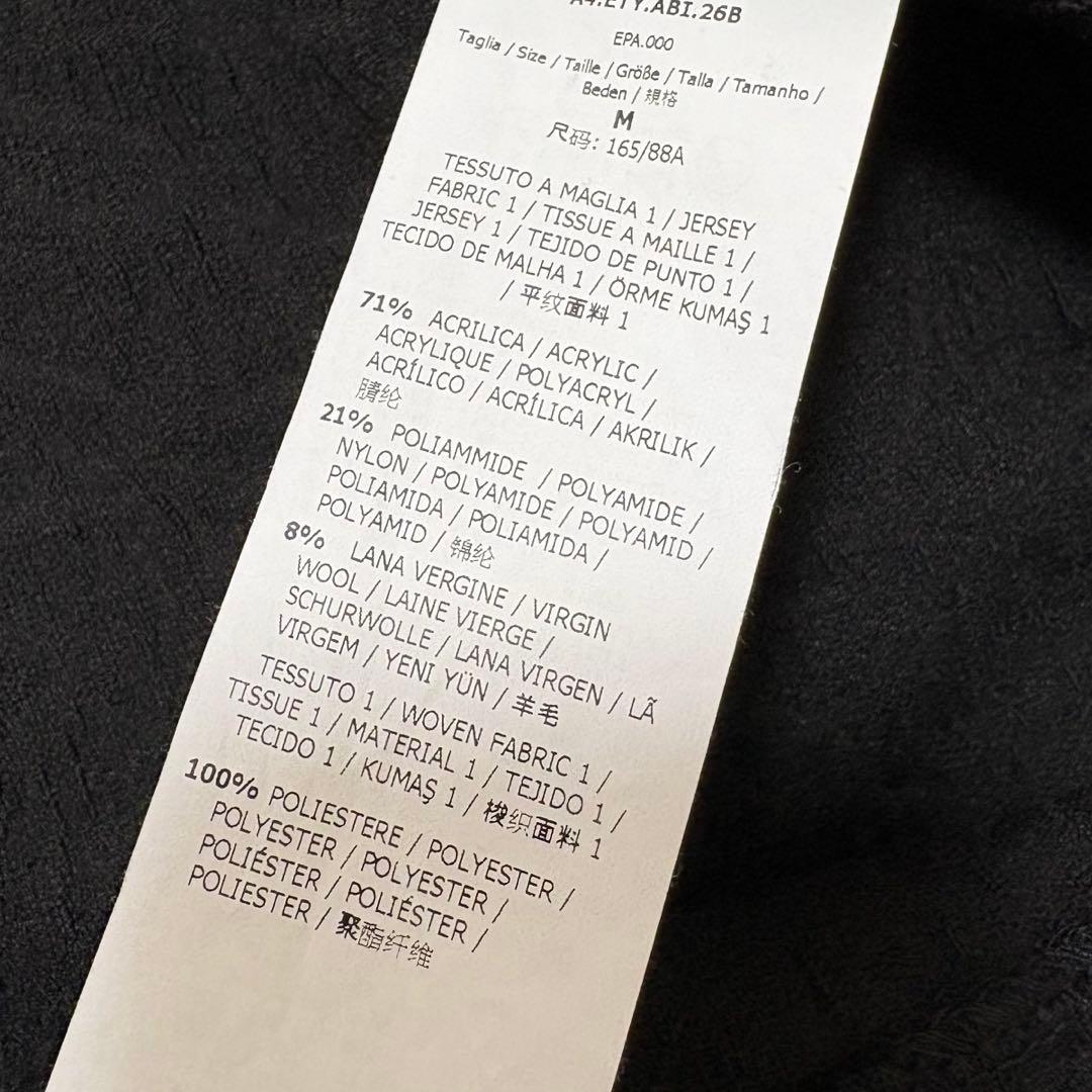 美品✨Max&Co 2wayビジュー襟ジャガードワンピース　Aライン　黒　M